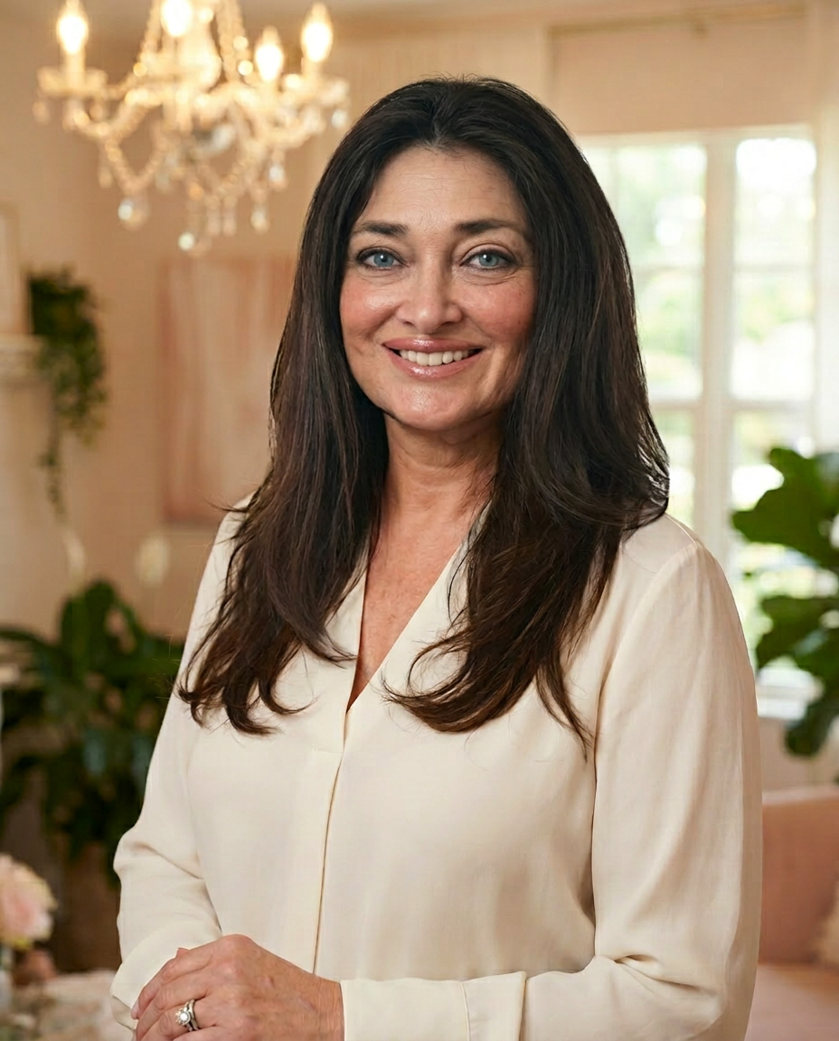 Heidi, founder of Heidi's Helpers, in her sunlit Boca Raton office